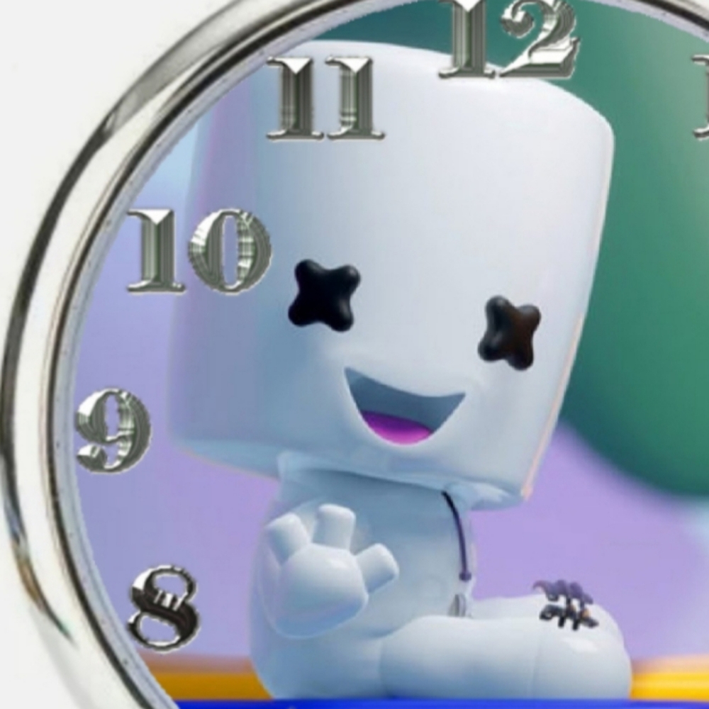 Brand new marshmallow baby clock